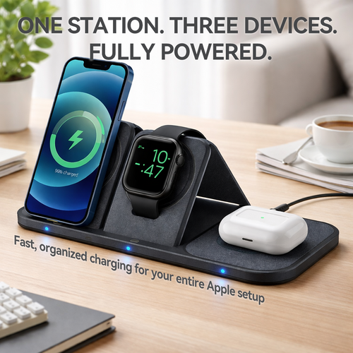 3-𝒊𝒏-1 𝑭𝒐𝒍𝒅𝒂𝒃𝒍𝒆 𝑴𝒂𝒈𝒏𝒆𝒕𝒊𝒄 𝑾𝒊𝒓𝒆𝒍𝒆𝒔𝒔 𝑪𝒉𝒂𝒓𝒈𝒊𝒏𝒈 𝑺𝒕𝒂𝒕𝒊𝒐𝒏 – 15𝑾 𝑭𝒂𝒔𝒕 𝑪𝒉𝒂𝒓𝒈𝒆 𝒇𝒐𝒓 𝒊𝑷𝒉𝒐𝒏𝒆, 𝑨𝒑𝒑𝒍𝒆 𝑾𝒂𝒕𝒄𝒉 & 𝑨𝒊𝒓𝑷𝒐𝒅𝒔