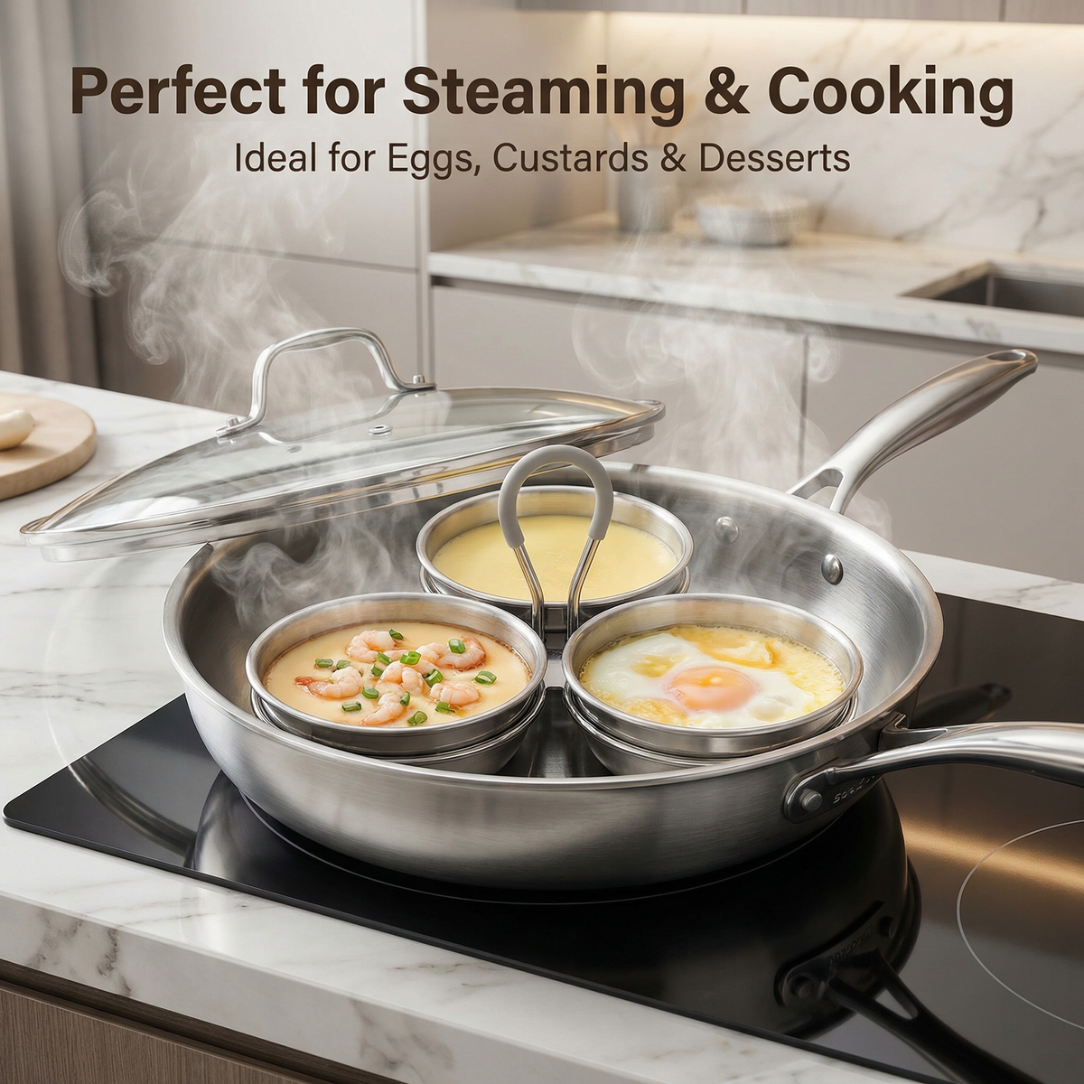 🥚𝑺𝒕𝒂𝒊𝒏𝒍𝒆𝒔𝒔 𝑺𝒕𝒆𝒆𝒍 3-𝑪𝒖𝒑 𝑬𝒈𝒈 𝑷𝒐𝒂𝒄𝒉𝒆𝒓 – 𝑵𝒐𝒏𝒔𝒕𝒊𝒄𝒌 𝑬𝒈𝒈 𝑷𝒐𝒂𝒄𝒉𝒊𝒏𝒈 𝑺𝒆𝒕 𝒇𝒐𝒓 𝑷𝒆𝒓𝒇𝒆𝒄𝒕 𝑩𝒐𝒊𝒍𝒆𝒅 𝑬𝒈𝒈𝒔